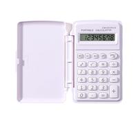 Wizoowip Big Buttons Calculator Lightweight Pocket Sure Here's A Product Title for Listing Mini Flip Cover 8 Digits Large LCD Display Battery Operated Portable White