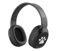 Wizoowip Bluetooth-compatible Headphones Low-power Technology Foldable Wireless with Active Noise Cancelling Hifi Sound Memory Card Support Bluetooth Black