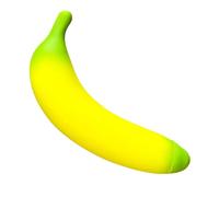 Wizoowip Fake Banana Dog Chew, Squeaky Interactive Puppy Teething, Durable Vinyl Bite Resistant For Teeth Cleaning & Anxiety Relief, Pet Supplies For Small Medium Dogs (Green)