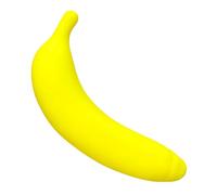 Wizoowip Fake Banana Dog Chew, Squeaky Interactive Puppy Teething, Durable Vinyl Bite Resistant For Teeth Cleaning & Anxiety Relief, Pet Supplies For Small Medium Dogs (Yellow)