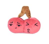 Wizoowip Interactive Cat Toy with Natural Catnip, Soft Scratch Resistant Plush Angry Cherry Toy for Kittens & Adult Cats, Stress Relief Boredom Buster Pink