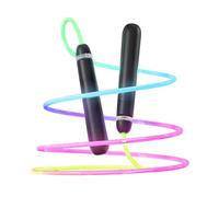 Wizoowip Light-up Skipping Rope 280cm Usb Rechargeable Color Changing Led Jump Rope Tangle-free Beginner-friendly Fitness Training Jump Rope for Kids Adults A