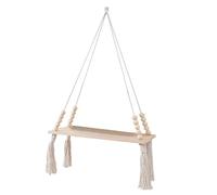 Wizoowip Rustic Wall Decor Wall-mounted Wooden Shelf Sure Here's A Product Title for Listing Hanging Nordic Bohemia Style Wood Floating Adjustable Plant Wooden Color