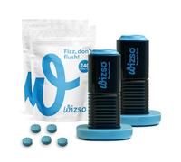 Wizso Toilet Water Saver No Flush Fizz Blue Tablets Water Saving and Reduce Bill (Family Pack)