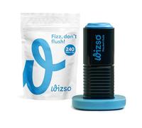Wizso Toilet Water Saver No Flush Fizz Blue Tablets Water Saving and Reduce Bill (Starter Pack)