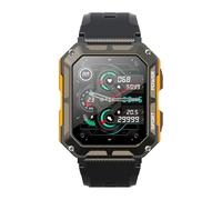 Wizvox 2025 Military Smart Watches For Men, 24/7 Health Monitoring 1.83 HD Smart Watches For Men IP68 Waterproof For Android IOS C200729,Orange