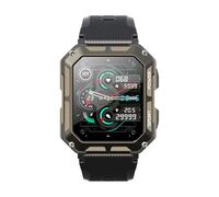 Wizvox 2025 Rugged Smartwatch, 24/7 Health Monitoring 1.83 HD Rugged Smart Watch IP68 Waterproof For Android IOS C200724,black