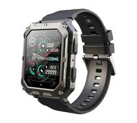Wizvox 2025 Work Watches For Men Heavy Duty, with 24/7 Heart Rate/SpO2/Blood Pressure/Sleep/120+ Sport Modes 1.83" HD Men Smart Watches Answer/Make Calls IP68 Waterproof For Android IOS C200718,black