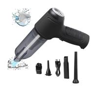 Wizvox Car Handheld Vacuum Cleaner, Blow,Suck,Pump 3 in 1 Vacuum For Carpet Light And Portable Vacuum Car Cleaner, Can Clean Keyboards,Sofas,Carpets,Black