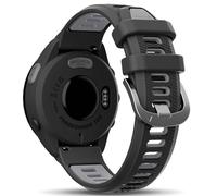 Wizvv 20mm Strap for Garmin Vivoactive 5/6/3, Forerunner 55/165/245/645, Venu/Venu 2 Plus/sq/sq 2, Soft Silicone Watch Band Replacement for Garmin Vivomove HR