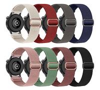 Wizvv 8 Color 22mm Nylon Fabric Straps Loops for Huawei Watch 3 GT2 GT2e GT2 Pro GT3 46mm,Stretchy Quick Release Band Bracelet Replacement for Huawei Smart Watch