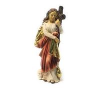 WJ Hirten Co 4" Statue with Prayer Card St. Mary Magdalene