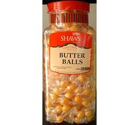 WJ Shaws Butter Balls Sweets 1.5KG JAR Old Sweet Shop Style unwrapped