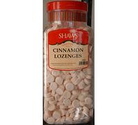 WJ Shaws Cinnamon Sweets LOZENGES 2.25KG JAR Old Sweet Shop Style