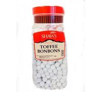 WJ Shaws Toffee Bonbons 2.5KG JAR Old Sweet Shop Style
