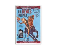 WJCSZS Devil's Partner Posters Premium Canvas Wall Art Stunning Landscape，Cityscape, And Classic Movie Modern Home Decor Art Prints For Living Room And Bed Room16x24inch(40x60cm) Unframe-style