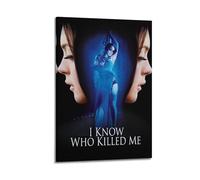 WJCSZS I Know Who Killed Me Posters Premium Canvas Wall Art Stunning Landscape，Cityscape, And Classic Movie Modern Home Decor Art Prints For Living Room And Bed Room16x24inch(40x60cm) Frame-style