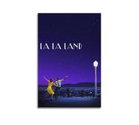 WJCSZS La La Land Posters Premium Canvas Wall Art Stunning Landscape，Cityscape, And Classic Movie Modern Home Decor Art Prints For Living Room And Bed Room16x24inch(40x60cm) Unframe-style