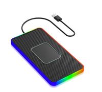 WJDMB In-Car Wireless Charging Pad for Isuzu All Models Dmax Mux 2000-2023 2024+, Ultra Slim Non Slip Fast Wireless Car Charger Pad 30cm Cable for Various Phones, B 30cm USB plug cable