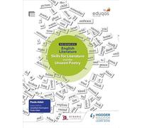 WJEC Eduqas GCSE English Literature Skills for Literature and the Unseen Poetry Student Book