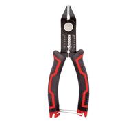 Wjelet 1 Pcs 6" Wire Cutter Electrical for 20-10 AWG Stranded, 2 in 1 Precision Wire Strippers,Wire Snip, Cable Snip with Safety Lock for Industrial and Home Electrical Repar