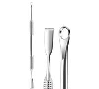 Wjelet 2-in-1 Loop Manicure Cuticle Pusher,Substitute for Staleks Pro Expert 51 Type 1,Straight Flat & Loop Design, Manicure Pusher Model PE-51/1 for Professional Nail Care