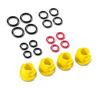 Wjelet 20PCS Karcher Pressure Washer O Ring Kit O Ring Nozzle Set 2.640-729.0 Lance Hose Nozzle Spare for Karcher Pressure Washer K2 K3 K4 K5 K6 K7