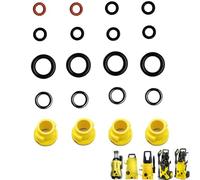 Wjelet 20PCS Pressure Washer O Rings Nozzle Set Karcher K4 Seals Kit KAER5 2.640-729.0 O Ring Set for Karcher K2 K3 K4 K5 K6 K7 Parts