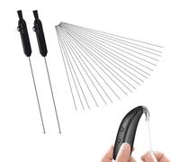 Wjelet 22Pcs Hearing Aid Cleaning Kits, with 20 Hearing Aid Cleaning Wire and 2 Reusable Pipe Cleaners, for Hearing Aids Cleaning and Earbuds Maintenance