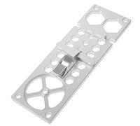 Wjelet 260mm Track Saw Square Right Angle Circular Saw Guide Rail Angle Stop Compatible with Festool and Makita Guide Rail (260mm)