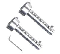 Wjelet 2Pcs 35mm Exhaust Baffle,with Hex Key | Motorcycle Exhaust Baffle,Removable DB Killer Silencer