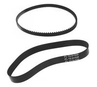 Wjelet 2Pcs Replacement Belt for Vax Platinum Power Max Carpet Cleaner ECB1SPV1, Belt Replacement 3M-273 and FL12.8x339,Toothed Type Drive Belt (Black)