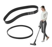 Wjelet 2Pcs Replacement Belt for Vax Platinum Power Max Carpet Cleaner ECB1SPV1, Belt Replacement 3M-273 and FL12.8x339,Toothed Type Drive Belt (Black)