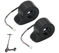 Wjelet 2Pcs Thumb Throttle Accelerator, Electric Scooter Replacement Compatible with Xiaomi M365, 1S, M365 Pro2, Ninebot G30, Universal Finger Accelerator for Smooth Speed Control (Black)