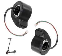 Wjelet 2Pcs Thumb Throttle,Thumb Throttle accelerator Compatible with Xiaomi 1S/M365, Universal Finger Accelerator for Smooth Speed Control (Black)