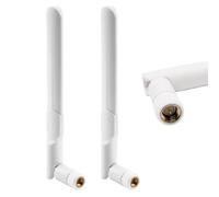 Wjelet 5dBi 4G LTE Antennas - SMA Male Omnidirectional Aerial, for Netgear, TP-Link Routers, Compatible with Modem Terminal Wireless Trail Camera,2Pcs(White)