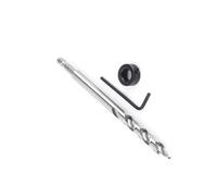 Wjelet 9.5mm(3/8”) Pocket Hole Drill Bit Hexagonal Shank Kreg Drill Bit with Drill Depth Stop for Manual Trend Pocket Hole Drill Bit System Grill Guide Drill Tools Kit