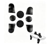 Wjelet Controller Accessories 8-in-1 Trigger Extenders Kit with D-Pad Caps and Joystick Grips for Sony pragmata Controller