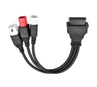 Wjelet Fits Yamaha 3 4 6 Pin OBD2 Diagnostic Cable, Motorcycle OBD II Engine System Diagnostic Tool, OBD Fault Code Reader Adaptor, Motorbike Parts Only Compatible with Yamaha Motorcycle