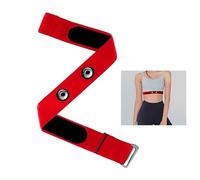 Wjelet Heart Rate Monitor Chest Strap Replacement - Adjustable Compatible with Garmin, Myzone MZ-1, Polar H10, H9, H7, Wahoo, CooSpo
