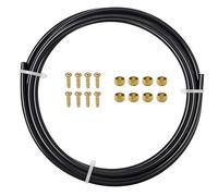 Wjelet Hydraulic Brake Hose Kit, Bike Disc Brake Oil Tube, Hydraulic Brake Cable for SRAM/Shimano BH59, Mountain Bike Road Bicycle Hydraulic Brake Line Tube with Connecting Screw