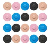 Wjelet Libre 2 Sensor Covers 20 Pack Freestyle Libre Waterproof Adhesive Patches CGM Tape Hypoallergenic Latex-Free 14 Days Long-Lasting Sweatproof Breathable for Active Lifestyle Multi-Colored