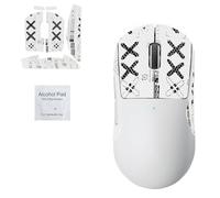 Wjelet Mouse Grip Tape Compatible with Logitech G Pro Wireless X Superlight Gaming Mouse, Self-Adhesive Residue-Free Mouse Sticker for Ultimate Precision Gamer Grip and Comfort (White X)