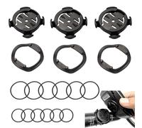 Wjelet Pack of 3 Bicycle Computer Mount for Garmin, Quarter Turn Holder, Compatible with Edge 200/500/510/520/530/800/810/1000, Bryton, XOSS, iGPSPORT iGS50 iGS618, Garmin Handlebar Mount Bicycle