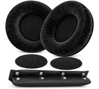 Wjelet Replacement Ear Pads for Beyerdynamic DT770 /DT880/DT990 Pro/DT440 | Premium velour surface, durable wear-resistant stitching, secure snap-on fit, instant comfort upgrade for studio headphones.