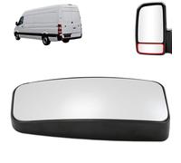 Wjelet Wing Mirror Lower Glass Left Non-Heated For Mercedes Sprinter Volkswagen VW Crafter 2006-2018 A0028111933 2E1857587A 28111933, Wing Mirror Glass + Back Plate(Left Lower)