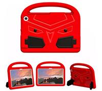 Wjenhyog Case for All-New Amazon Kindle Fire HD 10 & 10 Plus (11th Gen, 2021 Release) 10.1",Kids Friendly Foldable Stand Rugged EVA Heavy Duty Protective Cover with Comfortable Handle (Red)