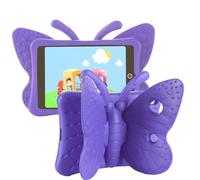 Wjenhyog Case for Amazon Fire Max 11 inch Tablet (13th Generation, 2023 Release),Cute Butterfly Case with Stand for Kids Light Weight EVA Rugged Shockproof Heavy Duty Cover (Purple)