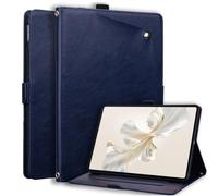 Wjenhyog Case for Honor MagicPad 4 12.3 inch 2026 Model (Dark Blue) | Shockproof Protective TPU,Portable Front Pocket & Pencil Holder,Card Holder & Clear Photo Frame,Anti-Slip