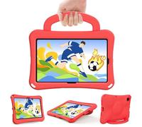 Wjenhyog Case for Huawei MatePad 10.4 2022/2020/MatePad SE 10.4" 2022/2023,Lightweight Shockproof Rugged EVA Kids Friendly Handle Kickstand Child Proof Protective (Red)